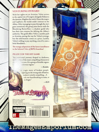 Tales of Berseria Vol 2 - The Mage's Emporium Kodansha outofstock updateage updateauthor Used English Manga Japanese Style Comic Book