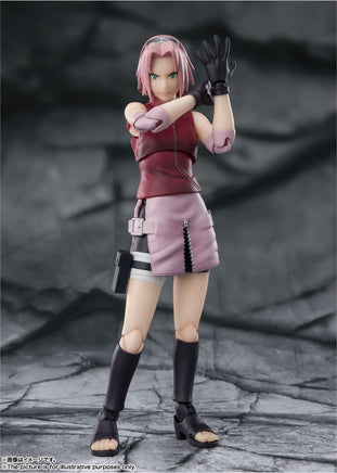 Tamashi Nations - Naruto Shippuden - Sakura Haruno - Inheritor of Tsunade's Indominable Will, Bandai Spirits S.H.Figuarts Figure - The Mage's Emporium Super Anime Store Shopify Collective Super Anime Store Used English Figures Japanese Style Comic Book