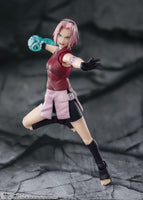 Tamashi Nations - Naruto Shippuden - Sakura Haruno - Inheritor of Tsunade's Indominable Will, Bandai Spirits S.H.Figuarts Figure - The Mage's Emporium Super Anime Store Shopify Collective Super Anime Store Used English Figures Japanese Style Comic Book