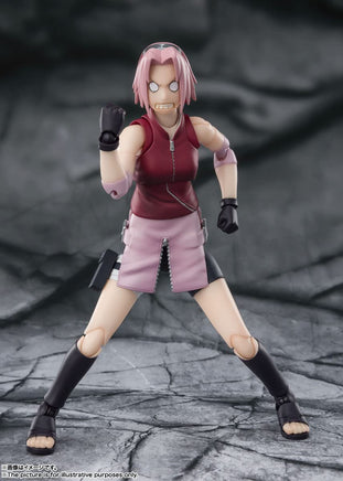 Tamashi Nations - Naruto Shippuden - Sakura Haruno - Inheritor of Tsunade's Indominable Will, Bandai Spirits S.H.Figuarts Figure - The Mage's Emporium Super Anime Store Shopify Collective Super Anime Store Used English Figures Japanese Style Comic Book