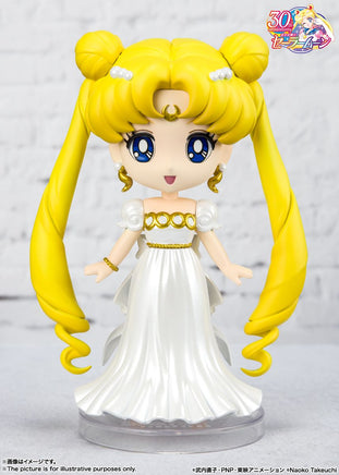 TAMASHII NATIONS - Pretty Guardian Sailor Moon - Princess Serenity - Figuarts Mini Figure - The Mage's Emporium Super Anime Store Shopify Collective Super Anime Store Used English Figures Japanese Style Comic Book