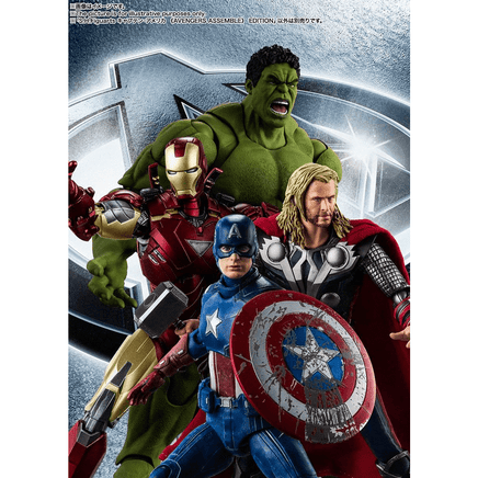 Tamashii Nations S.H. Figuarts: Avengers - Captain America (Avengers Assemble Edition) - The Mage's Emporium Shumi Toys & Gifts Shopify Collective Shumi Toys & Gifts Used English S.H. Figuarts Japanese Style Comic Book