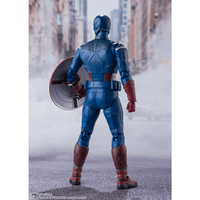 Tamashii Nations S.H. Figuarts: Avengers - Captain America (Avengers Assemble Edition) - The Mage's Emporium Shumi Toys & Gifts Shopify Collective Shumi Toys & Gifts Used English S.H. Figuarts Japanese Style Comic Book
