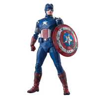 Tamashii Nations S.H. Figuarts: Avengers - Captain America (Avengers Assemble Edition) - The Mage's Emporium Shumi Toys & Gifts Shopify Collective Shumi Toys & Gifts Used English S.H. Figuarts Japanese Style Comic Book