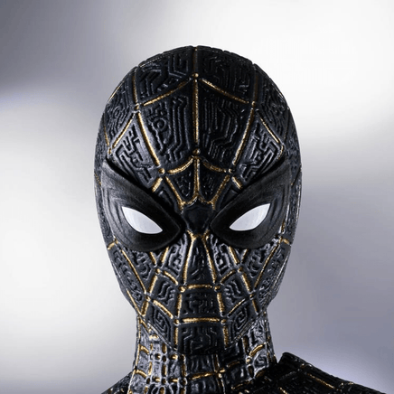 Tamashii Nations S.H. Figuarts: Spider - Man: No Way Home - Spider - Man (Black & Gold Suit) - The Mage's Emporium Shumi Toys & Gifts Shopify Collective Shumi Toys & Gifts Used English S.H. Figuarts Japanese Style Comic Book