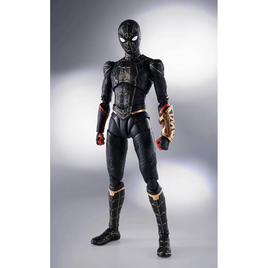 Tamashii Nations S.H. Figuarts: Spider - Man: No Way Home - Spider - Man (Black & Gold Suit) - The Mage's Emporium Shumi Toys & Gifts Shopify Collective Shumi Toys & Gifts Used English S.H. Figuarts Japanese Style Comic Book