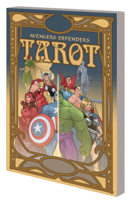 TAROT AVENGERS DEFENDERS TP - The Mage's Emporium The Multiverse outofstock Shopify Collective The Multiverse Used English Graphic Novels Japanese Style Comic Book