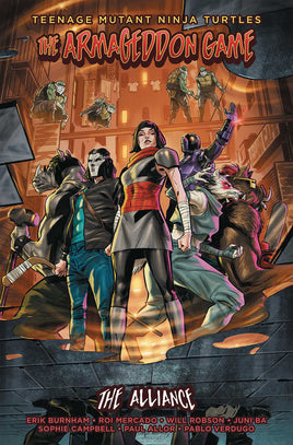 Teenage Mutant Ninja Turtles Armageddon Game Alliance TPB - The Mage's Emporium The Multiverse Shopify Collective The Multiverse Used English Graphic Novels Japanese Style Comic Book