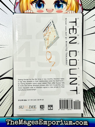 Ten Count Vol 5 - The Mage's Emporium Sublime 2407 BackInStock UPDATEMETA Used English Manga Japanese Style Comic Book