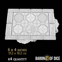 Stonevault Template Set | 11e Terrain Template Set | Shipping Excluded