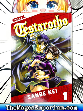 Testarotho Vol 1 - The Mage's Emporium CMX 2409 BackInStock UPDATEMETA Used English Manga Japanese Style Comic Book