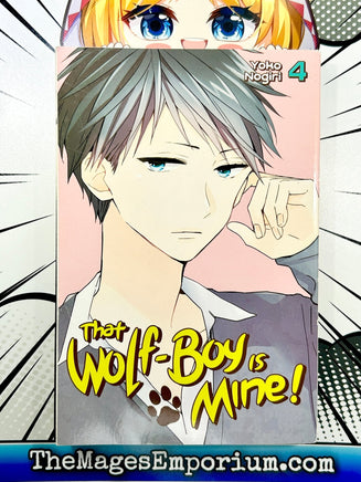 That Wolf - Boy is Mine Vol 4 - The Mage's Emporium Kodansha 2406 alltags description Used English Manga Japanese Style Comic Book