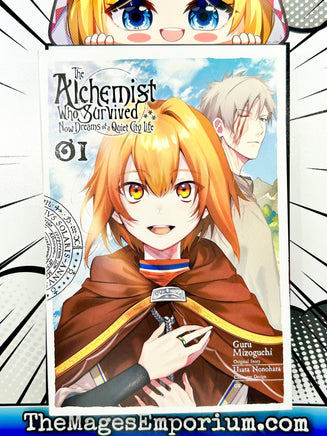 The Alchemist Who Survived Now Dreams of a Quiet City Life Vol 1 - The Mage's Emporium Yen Press alltags bis7 description Used English Manga Japanese Style Comic Book