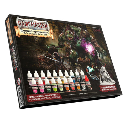 The Army Painter - GAMEMASTER: Wandering Monsters RPG Paint Set - The Mage's Emporium PunkOuter Games PunkOuter Games Shopify Collective Used English Paint Japanese Style Comic Book