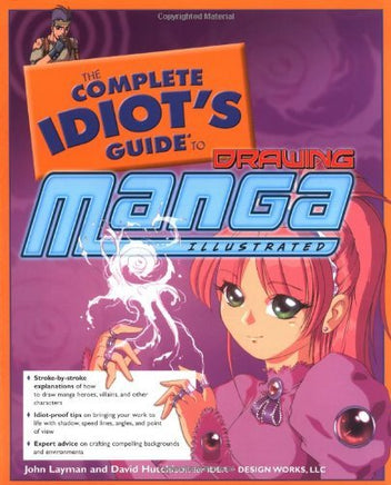 The Complete Idiot's Guide To Drawing Manga - The Mage's Emporium Unknown 2412 UPDATEMETA Used English Manga Japanese Style Comic Book