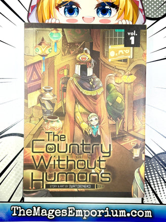 The Country Without Humans Vol 1 - The Mage's Emporium Seven Seas 2501 UPDATEMETA Used English Manga Japanese Style Comic Book