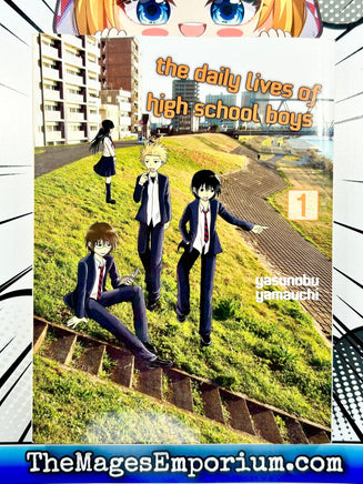 The Daily Lives of High School Boys Vol 1 - The Mage's Emporium Vertical Comics 2405 bis1 copydes Used English Manga Japanese Style Comic Book