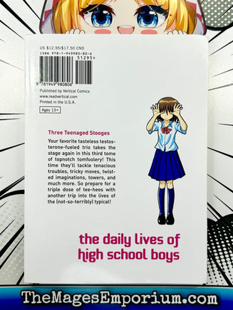 The Daily Lives of High School Boys Vol 3 - The Mage's Emporium Vertical 2405 alltags description Used English Manga Japanese Style Comic Book