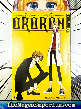 The Demon Ororon Vol 4 Ex Library - The Mage's Emporium Tokyopop 2501 UPDATEMETA Used English Manga Japanese Style Comic Book