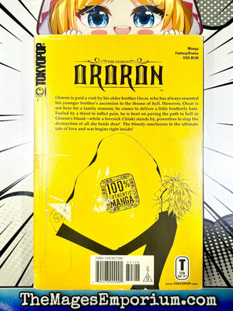 The Demon Ororon Vol 4 Ex Library - The Mage's Emporium Tokyopop 2501 UPDATEMETA Used English Manga Japanese Style Comic Book