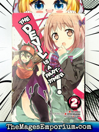 The Devil is a Part - Timer Vol 2 Ex Library - The Mage's Emporium Yen Press 2408 UPDATEMETA Used English Manga Japanese Style Comic Book