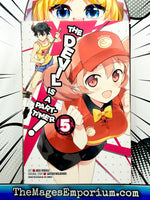 The Devil Is A Part-Timer! Vol 5 - The Mage's Emporium Yen Press 2404 alltags description Used English Manga Japanese Style Comic Book