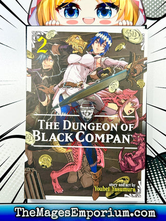 The Dungeon Of Black Company Vol 2 - The Mage's Emporium Seven Seas 2404 bis3 copydes Used English Manga Japanese Style Comic Book