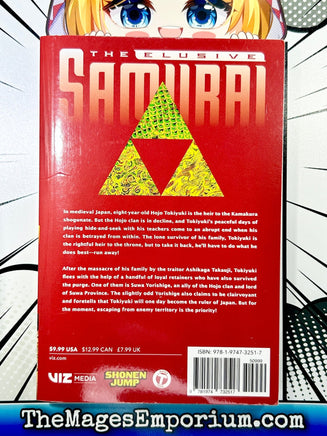 The Elusive Samurai Vol 1 - The Mage's Emporium Viz Media 2405 bis1 copydes Used English Manga Japanese Style Comic Book