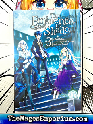 The Eminence of Shadow Vol 3 - The Mage's Emporium Yen Press outofstock UPDATEMETA Used English Manga Japanese Style Comic Book