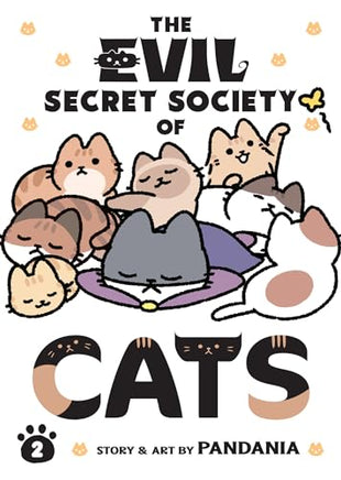 The Evil Secret Society of Cats Vol 2 - The Mage's Emporium Seven Seas 2503 updateage updateauthor Used English Manga Japanese Style Comic Book