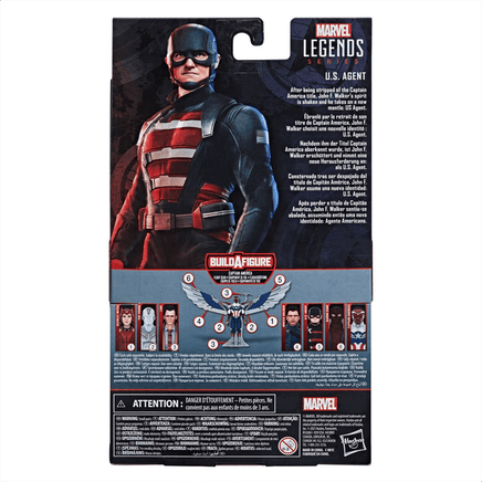 The Falcon and the Winter Soldier: Marvel Legends - U.S. Agent 6 - Inch Action Figure (Captain America Flight Gear Build - A - Figure) - The Mage's Emporium Shumi Toys & Gifts Shopify Collective Shumi Toys & Gifts Used English Marvel Legends Japanese Style Comic Book