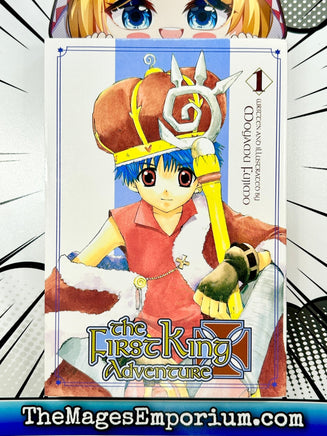 The First King Adventure Vol 1 - The Mage's Emporium ADV Manga 2409 BackInStock UPDATEMETA Used English Manga Japanese Style Comic Book