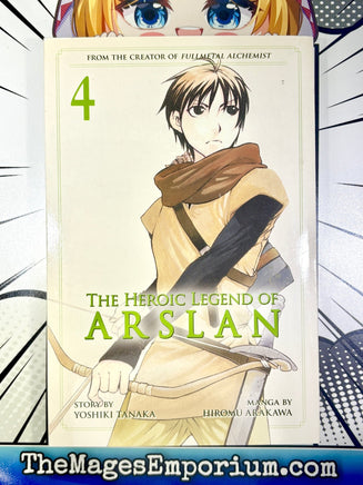 The Heroic Legend of Arslan Vol 4 - The Mage's Emporium Kodansha 2501 BackInStock UPDATEMETA Used English Manga Japanese Style Comic Book