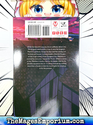 The Kept Man of the Princess Knight Vol 1 - The Mage's Emporium Yen Press 2501 UPDATEMETA Used English Manga Japanese Style Comic Book