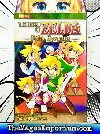 The Legend of Zelda Four Swords Part 1 - The Mage's Emporium Viz Media 2408 BackInStock UPDATEMETA Used English Manga Japanese Style Comic Book