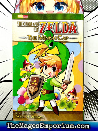 The Legend of Zelda The Minish Cap Vol 8 - The Mage's Emporium Viz Media 2410 BackInStock UPDATEMETA Used English Manga Japanese Style Comic Book