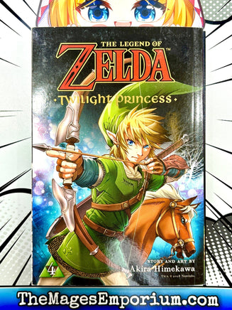 The Legend of Zelda Twilight Princess Vol 4 - The Mage's Emporium Viz Media 2411 BackInStock UPDATEMETA Used English Manga Japanese Style Comic Book