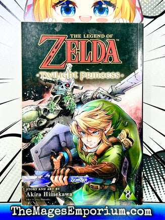 The Legend of Zelda Twilight Princess Vol 8 - The Mage's Emporium Viz Media 2407 alltags description Used English Manga Japanese Style Comic Book