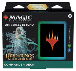 The Lord of the Rings: Tales of Middle - earth - Commander Deck (Elven Council) - The Mage's Emporium PunkOuter Games PunkOuter Games Shopify Collective Used English MTG Sealed Japanese Style Comic Book