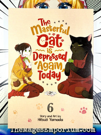 The Masterful Cat is Depressed Again Today Vol 6 - The Mage's Emporium Seven Seas 2501 UPDATEMETA Used English Manga Japanese Style Comic Book