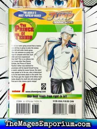 The Prince of Tennis Vol 1 - The Mage's Emporium Viz Media 2409 BackInStock UPDATEMETA Used English Manga Japanese Style Comic Book