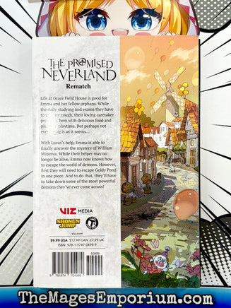 The Promised Neverland Vol 10 - The Mage's Emporium Viz Media 2409 BackInStock UPDATEMETA Used English Manga Japanese Style Comic Book