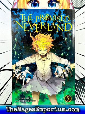 The Promised Neverland Vol 5 - The Mage's Emporium Viz Media 2401 copydes older teen Used English Japanese Style Comic Book