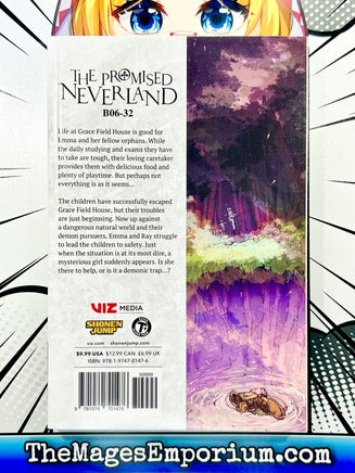 The Promised Neverland Vol 6 - The Mage's Emporium Viz Media 2401 copydes Used English Japanese Style Comic Book