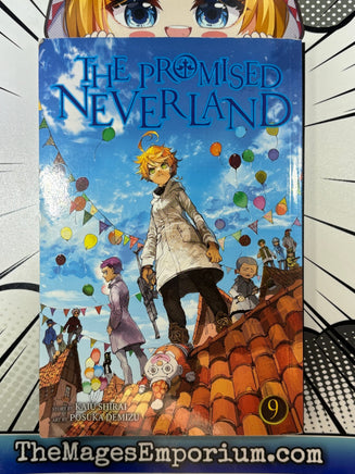 The Promised Neverland Vol 9 - The Mage's Emporium Viz Media 2410 BackInStock UPDATEMETA Used English Manga Japanese Style Comic Book