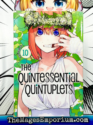 The Quintessential Quintuplets Vol 10 - The Mage's Emporium Kodansha 2406 alltags description Used English Manga Japanese Style Comic Book