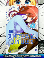 The Quintessential Quintuplets Vol 4 - The Mage's Emporium Kodansha 2405 alltags description Used English Manga Japanese Style Comic Book