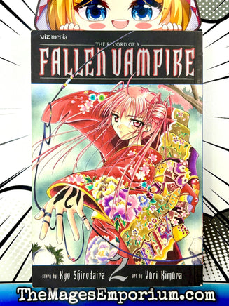 The Record of a Fallen Vampire Vol 2 - The Mage's Emporium Viz Media 2410 UPDATEMETA Used English Manga Japanese Style Comic Book