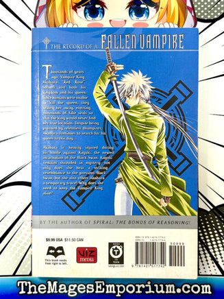 The Record of a Fallen Vampire Vol 2 - The Mage's Emporium Viz Media 2410 UPDATEMETA Used English Manga Japanese Style Comic Book