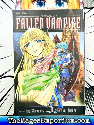 The Record of a Fallen Vampire Vol 5 - The Mage's Emporium Viz Media 2407 alltags description Used English Manga Japanese Style Comic Book